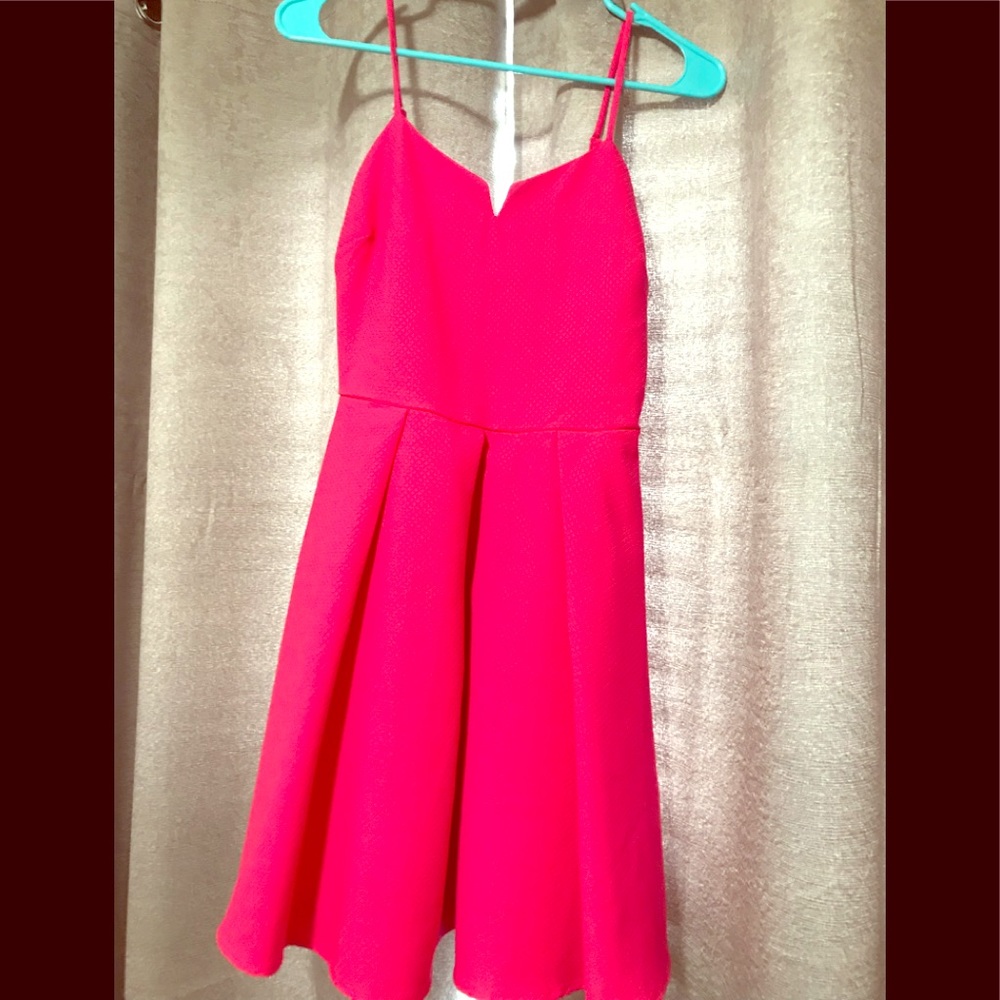 Pink dress